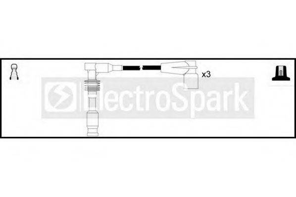 STANDARD OEK630 Комплект дротів запалювання