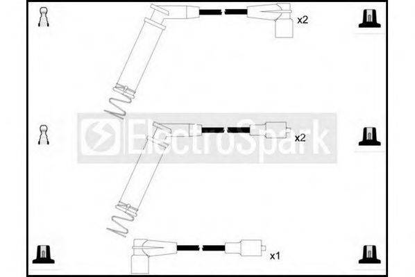 STANDARD OEK1023 Комплект дротів запалювання