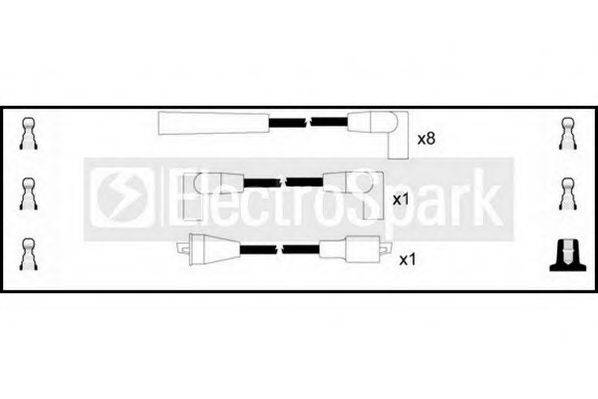 STANDARD OEK034 Комплект дротів запалювання