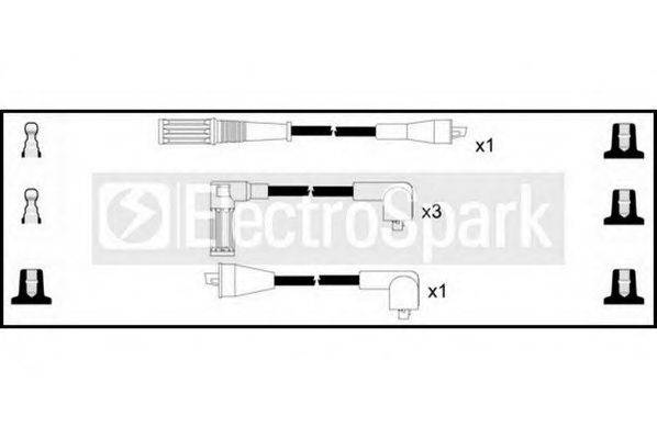 STANDARD OEK106 Комплект дротів запалювання