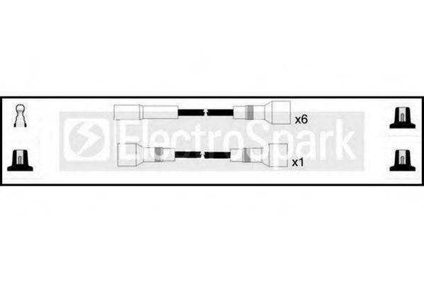 STANDARD OEK229 Комплект дротів запалювання