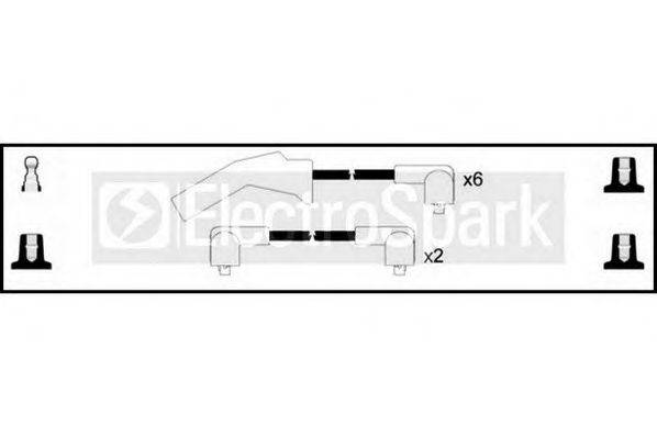 STANDARD OEK095 Комплект дротів запалювання