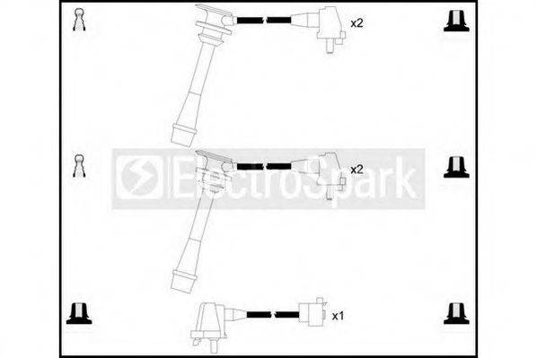 STANDARD OEK352 Комплект дротів запалювання