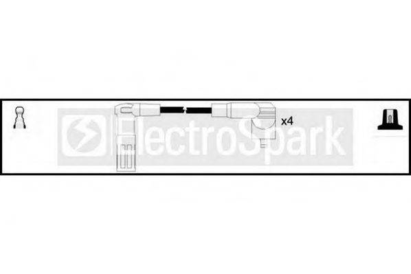 STANDARD OEK453 Комплект дротів запалювання