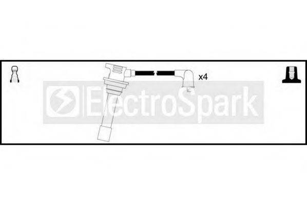 STANDARD OEK370 Комплект дротів запалювання