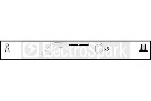 STANDARD OEK591 Комплект дротів запалювання