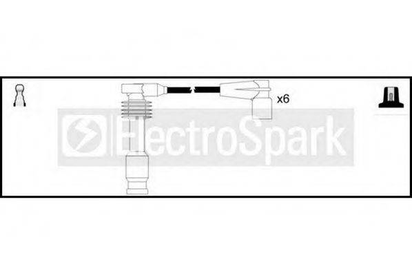 STANDARD OEK983 Комплект дротів запалювання