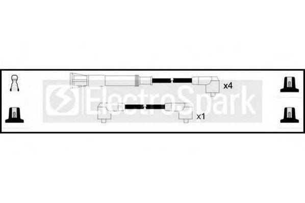 STANDARD OEK128 Комплект дротів запалювання