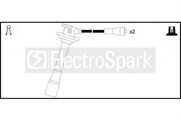 STANDARD OEK772 Комплект дротів запалювання