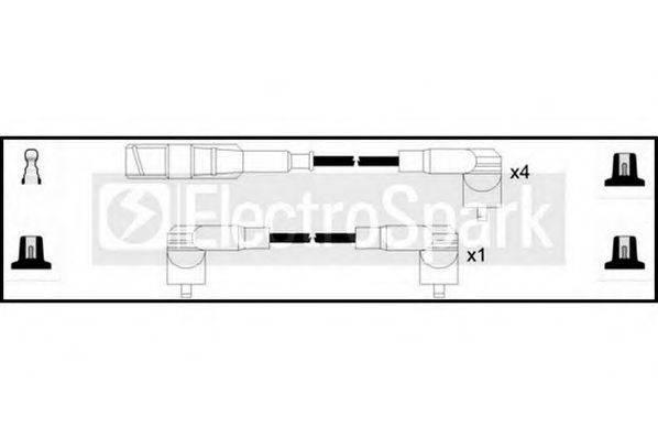 STANDARD OEK999 Комплект дротів запалювання