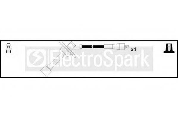 STANDARD OEK691 Комплект дротів запалювання