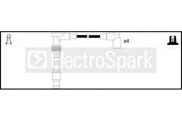 STANDARD OEK942 Комплект дротів запалювання