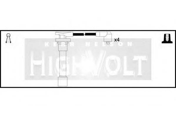 STANDARD OEF733 Комплект дротів запалювання