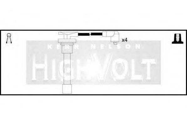 STANDARD OEF375 Комплект дротів запалювання