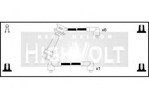 STANDARD OEF389 Комплект дротів запалювання