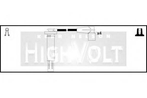 STANDARD OEF835 Комплект дротів запалювання