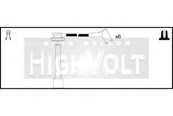 STANDARD OEF660 Комплект дротів запалювання