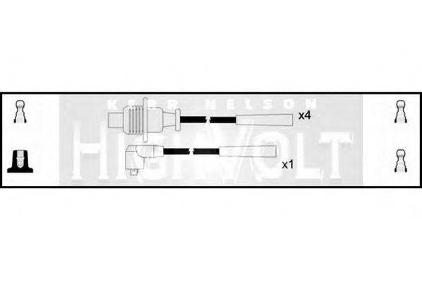 STANDARD OEF228 Комплект дротів запалювання