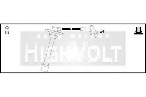 STANDARD OEF589 Комплект дротів запалювання