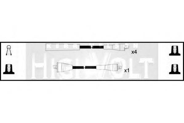 STANDARD OEF009 Комплект дротів запалювання