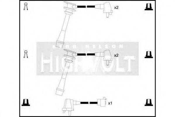 STANDARD OEF202 Комплект дротів запалювання