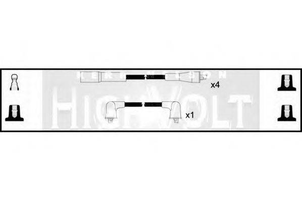 STANDARD OEF310 Комплект дротів запалювання