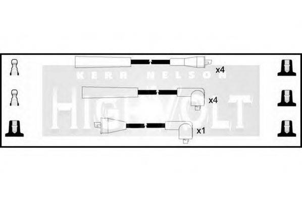 STANDARD OEF933 Комплект дротів запалювання