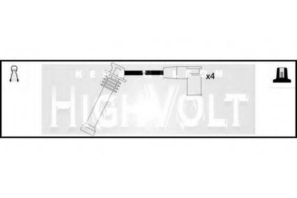 STANDARD OEF756 Комплект дротів запалювання