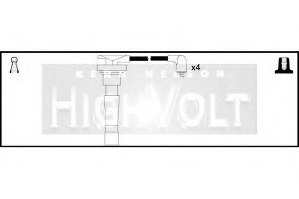 STANDARD OEF312 Комплект дротів запалювання