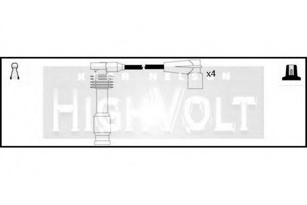 STANDARD OEF002 Комплект дротів запалювання