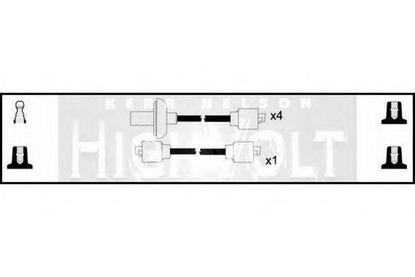 STANDARD OEF410 Комплект дротів запалювання