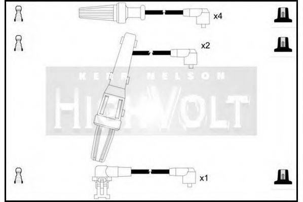 STANDARD OEF448 Комплект дротів запалювання