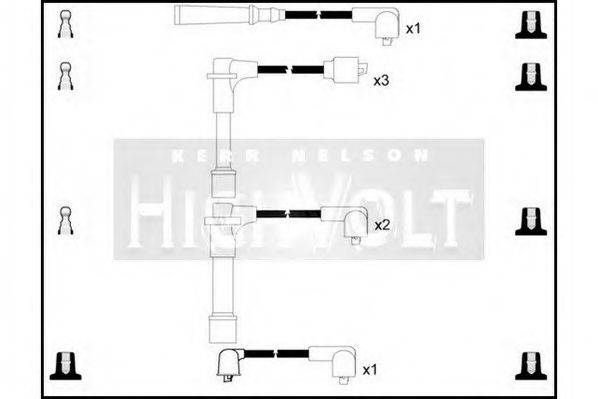 STANDARD OEF224 Комплект дротів запалювання