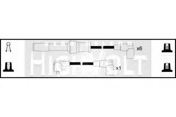 STANDARD OEF512 Комплект дротів запалювання