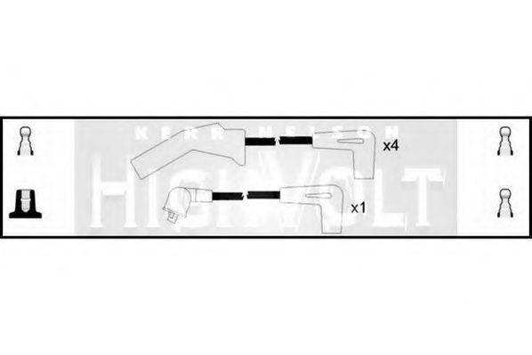 STANDARD OEF896 Комплект дротів запалювання