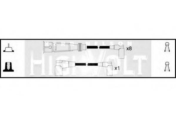 STANDARD OEF175 Комплект дротів запалювання