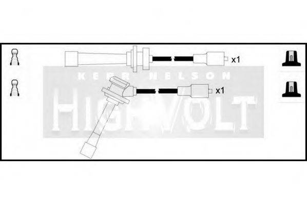 STANDARD OEF011 Комплект дротів запалювання