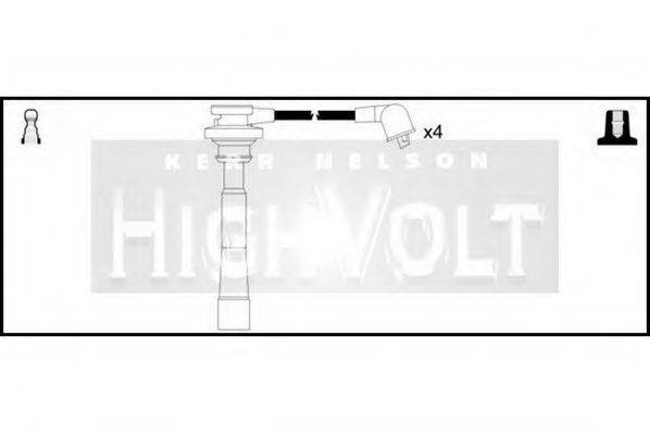 STANDARD OEF743 Комплект дротів запалювання