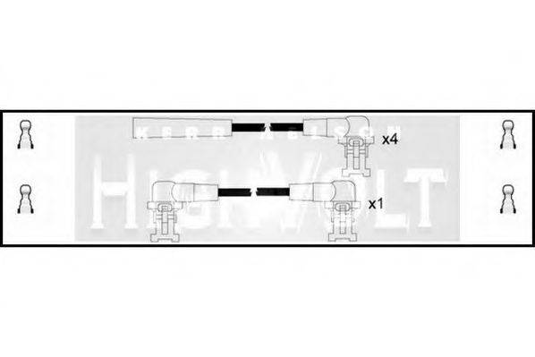 STANDARD OEF917 Комплект дротів запалювання