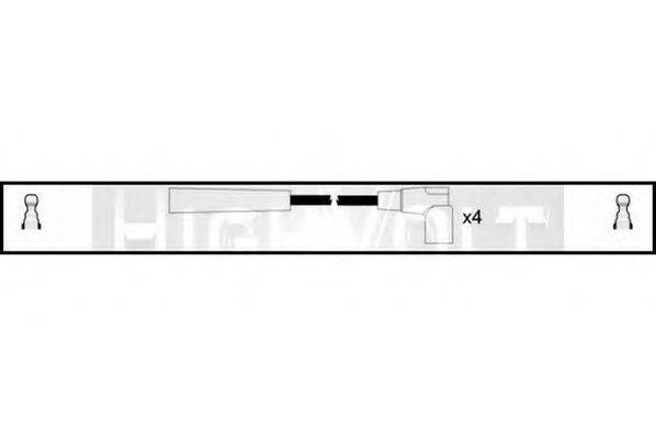 STANDARD OEF923 Комплект дротів запалювання