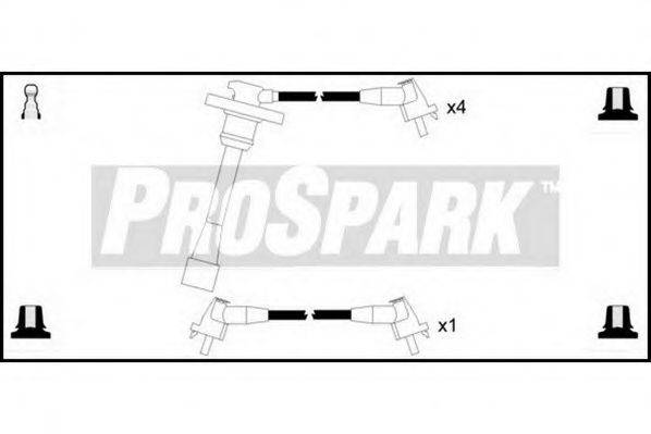 STANDARD OES1003 Комплект дротів запалювання