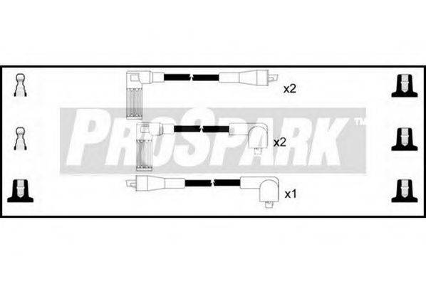 STANDARD OES169 Комплект дротів запалювання