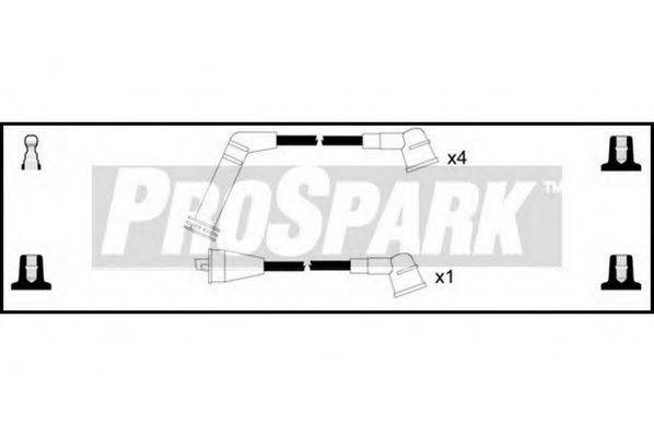 STANDARD OES354 Комплект дротів запалювання
