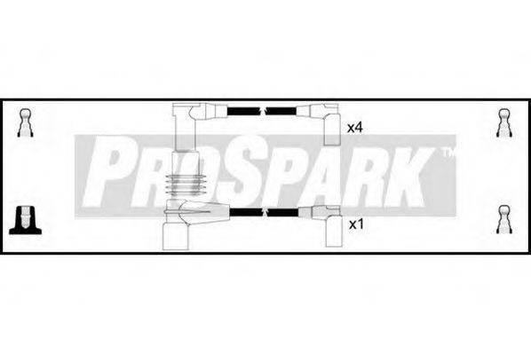 STANDARD OES994 Комплект дротів запалювання