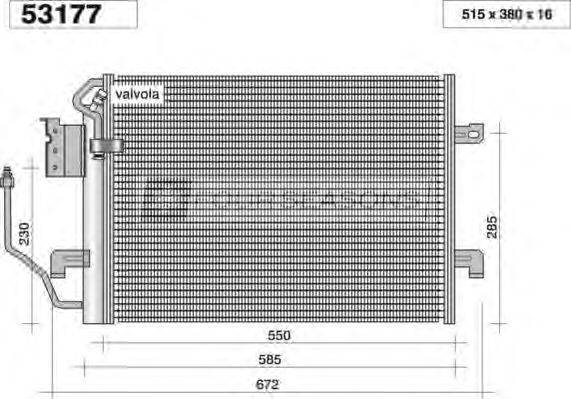 STANDARD F453177 Конденсатор, кондиціонер