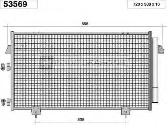 STANDARD F453569 Конденсатор, кондиціонер