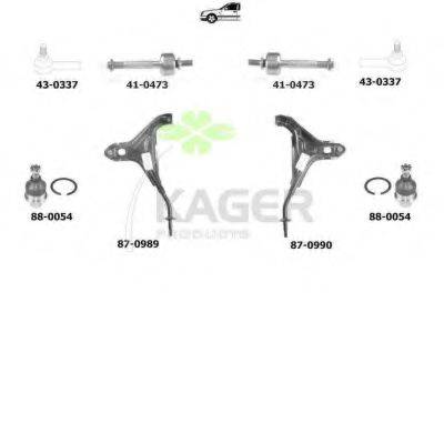KAGER 800500 Підвіска колеса