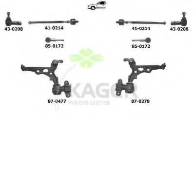 KAGER 800779 Підвіска колеса