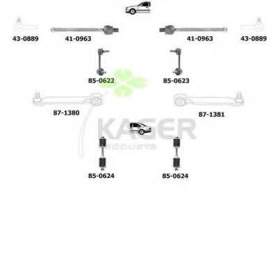 KAGER 801060 Підвіска колеса