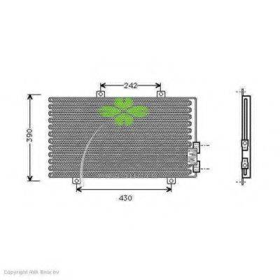 KAGER 945025 Конденсатор, кондиціонер